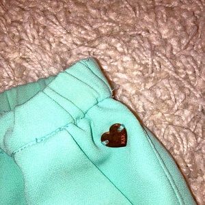 Kendal and Kylie scalloped shorts